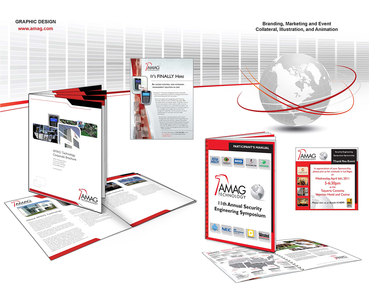 AMAG Technology marketing collateral